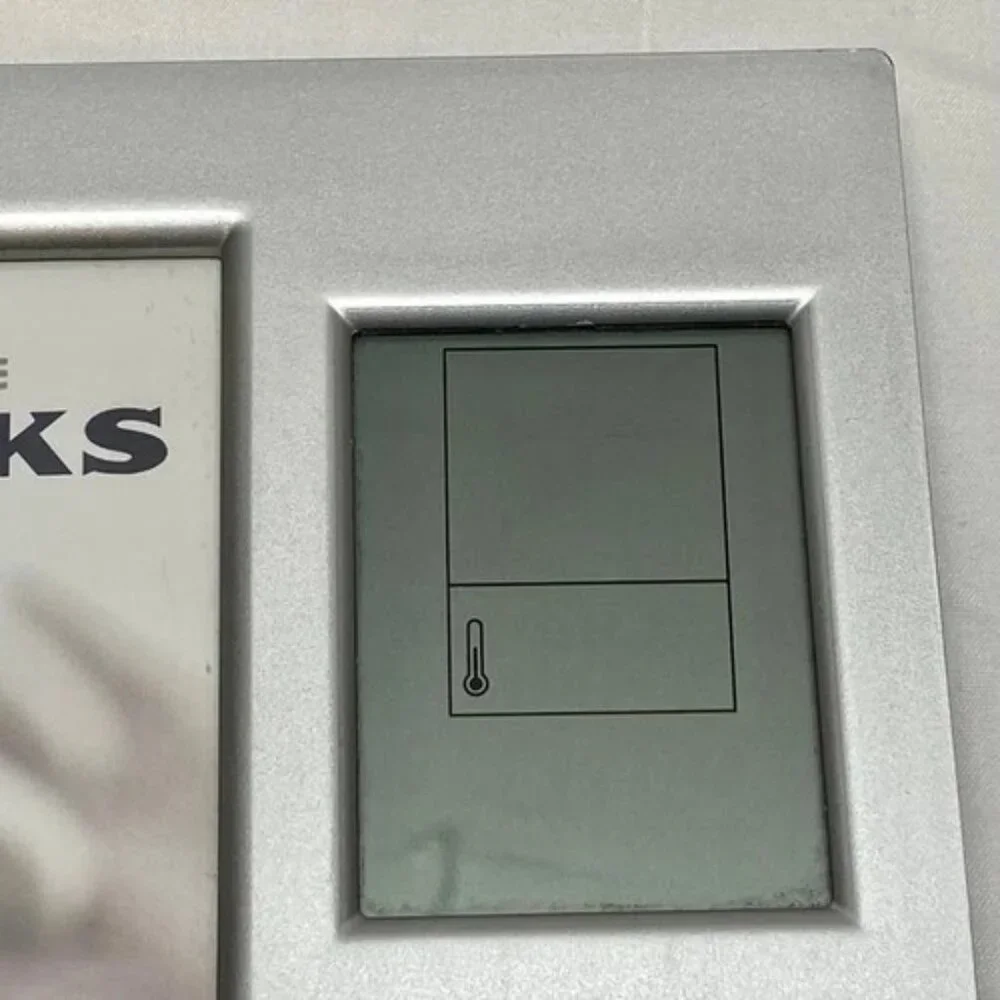 Seattle Seahawks Desk Alarm Clock Picture‎ Frame NFL Official Football Logo EUC